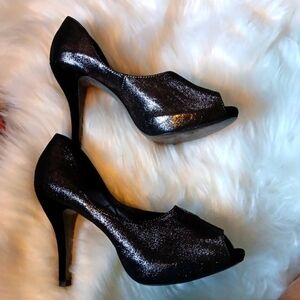 METALLIC Heels Peep toe 7m